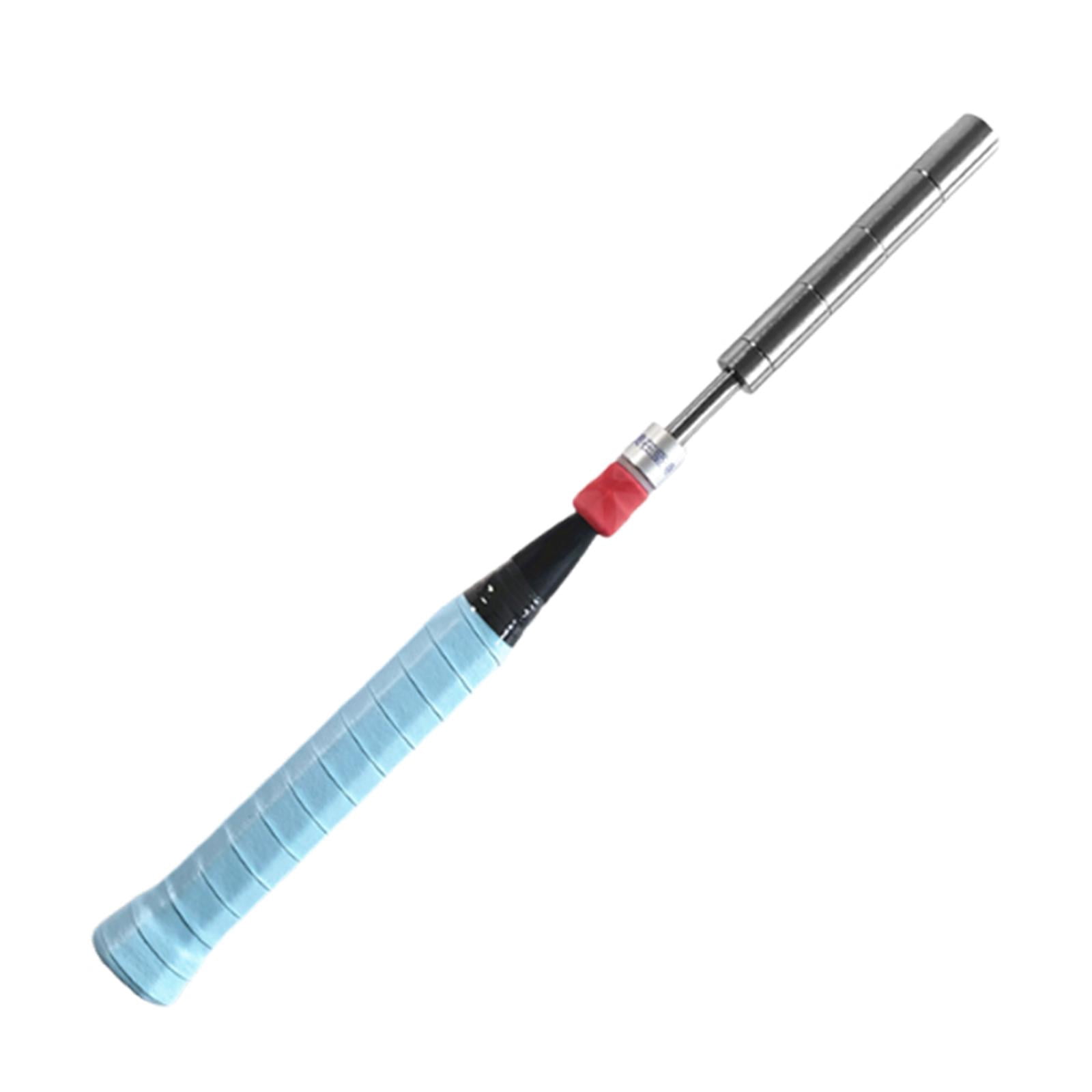 Dualoai Badminton Racket Swing Trainer Adjustable Weight Warm up Stick for Beginners 300g