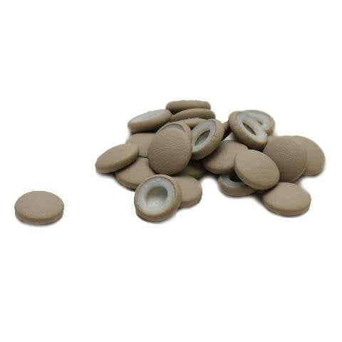 Lund Boat Seat Button Snap Covers 2295632 | Taupe 3/8 Inch (Set of 25)