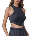thumbnail image 1 of Lixiuxyad Cami Tank Tops Women's Tanks And For Everyday Wear Striped Ribbed Tank Top For Spring And Summer Perfect Pairing With Denim Jeans Comfortable And Easy To Clean, 1 of 5