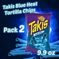 thumbnail image 2 of Takis Blue Heat Hot Chili Pepper New Flavored, Great Spicy And Crunchy Taste | Takis Blue Heat Rolled Tortilla Chips| (Net Wt 9.9Oz. / 280.66G) (Pack Of 02), 2 of 3