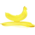 thumbnail image 2 of Caja de plátano portátil, protector protector, contenedor, caja de almacenamiento de plástico para alimentos, frutas, para viajes, trabajo, escuela, uso profesional y a la moda, 2 of 5