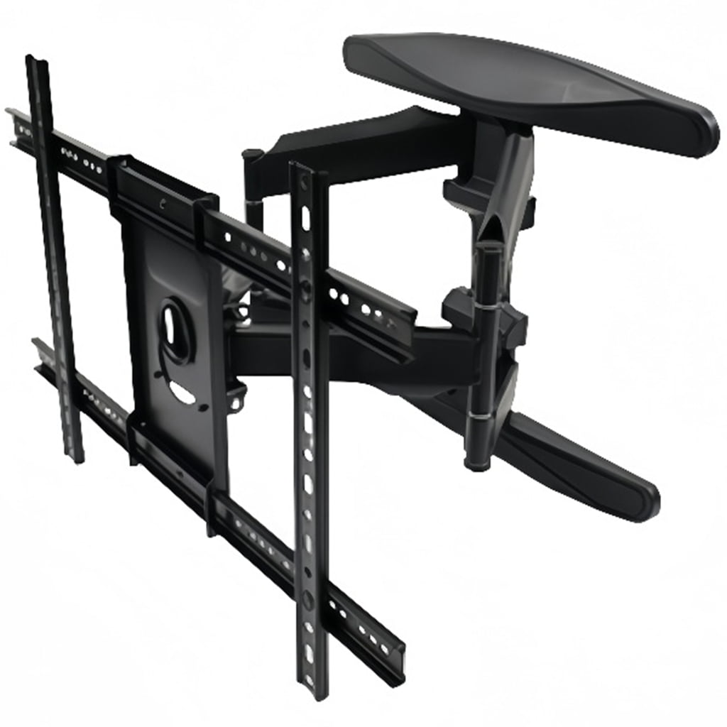 Adjustable TV Wall Mount Full Motion Rotation Tilt For 32-85 Inch TVs Heavy Duty Metal Construction Double Lock Safety