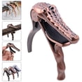 thumbnail image 4 of EeaseCA Guitar Clip Metal Tone Modified Clamp Portable Crocodile Design Guitar Capo, 4 of 8