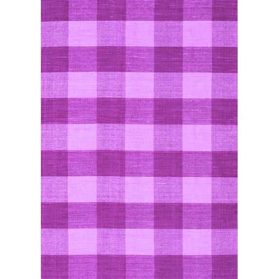 Ahgly Company Indoor Rectangle Abstract Purple Contemporary Area Rugs, 8' x 12'