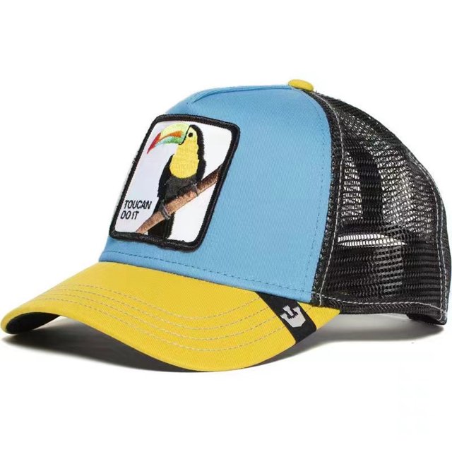 Gorra de béisbol Toucans Doits Anime Snapback Hat de poliéster
