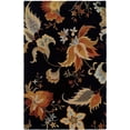 thumbnail image 2 of Sphinx Eden Area Rugs - 87106 Transitional Casual Black Wool Flowers Leaves Garden Rug, 2 of 5