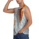 thumbnail image 3 of Fotbe Koi Fish Water Men's Camiseta sin Mangas Estampada para Hombres, Playera Casual para Gimnasio, Entrenamiento, Playa-Small, 3 of 7