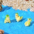 thumbnail image 4 of Juguetes de piscina, juguetes para bebés, juguetes para niños pequeños, lindos cocodrilos pequeños, accesorios para acuario, dibujos animados de cocodrilos, decoraciones de bricolaje, mini muñecas de, 4 of 9