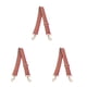 thumbnail image 1 of Qarigey Correa de hombro para mujer, piezas de repuesto, cinturón cruzado de lona ancha, artesanal, ajustable para correas, rosa y naranja Type1 NO1, 1 of 6