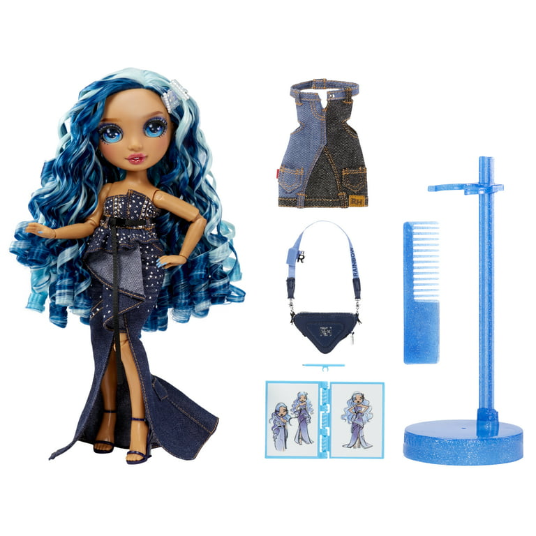 Rainbow High Fantastic Fashion Skyler Bradshaw - Blue 11” Fashion Doll and  Playset with 2 Complete Doll Outfits, and Fashion Play Accessories, Great  Gift for Kids 4-12 