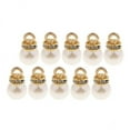thumbnail image 1 of Abbracc 2x10 Pcs Pendentif Imitation Perle pour Fabrication de Bijoux DIY 8mm, Multicolore, 4 Pcs, 1 of 9