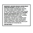 Great Value Chicken Breast Strips, 20g Protein per 4oz Serving, 2.5 lb