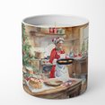 thumbnail image 4 of Cookies with Santa Claus Mrs. Claus Decorative Soy Candle, 4 of 5