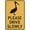 Warning Sign 2, variant on Caution Be Safe Lock It Out Sign Warning Tin Sign 8"x12", Home Kitchen Farm Garden Garage Wall Decor, Lock Out Marker