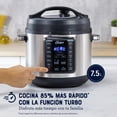 thumbnail image 3 of Oster Multiolla, Turbo, 7.5 L de Capacidad, con 14 Funciones Predeterminadas, Recubrimiento Oster DiamondForce, CKSTPCECT75DF, 3 of 5