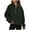 Dark Gray, variant on gakvbuo Quarter Zip Up Pullover Sweatshirts for Women Half Zipper Cropped Pullover Hoodies Fleece Winter Clothes 2023 Outfits Stand Collar Sweater Coat fall outfits for women 2024