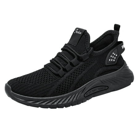 

QYZEU Wide Slip On Shoes for Women Sneaker Shoes Women All Seasons Women s Sports Shoes Round Toe Deep Mouth Lace Up Casual Sneakers Breathable Flat Shoes Black 38