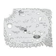 thumbnail image 2 of Iwata Artool Freehand Template - Bubbles FX, Set of 4, 2 of 2