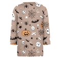 thumbnail image 4 of MVRLSH Womens Tops Shirts Blouse Casual Halloween Graphic Printed 3/4 Length Sleeve Round Neck Loose Fit Blouses, 4 of 4