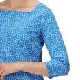 thumbnail image 3 of Regatta - Camiseta Polexia Estampado Ditsy para Mujer (Azul Sonic), 3 of 5