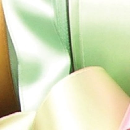 The Ribbon People Lime Green and Sunshine Yellow Two-Tone Double Face Wired Craft Ribbon 1.5" x 27