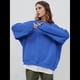 thumbnail image 5 of Sudaderas de Mujer con Cuello Redondo, Forro , Suéteres Oversize, Otoño 2025, Blusas Bonitas, Ropa Preppy Estilo-W XXL, 5 of 8