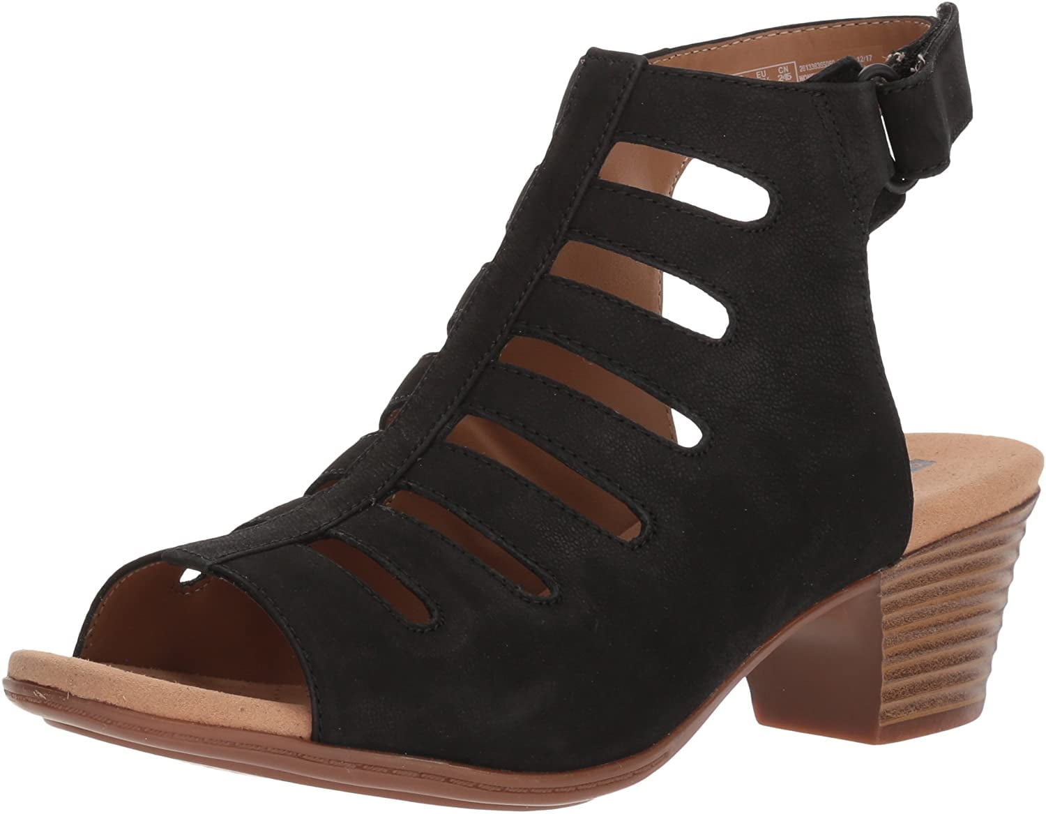 clarks mid heel sandals