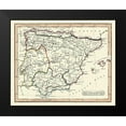 thumbnail image 2 of Fenner 14x12 Black Modern Framed Museum Art Print Titled - Ancient Spain - Fenner 1830, 2 of 5