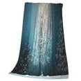 thumbnail image 3 of Bingfone Winter Rabbit Print Flannel Fleece Blanket Throw Blanket For Bed,Sofa,Couch,Travel,Camping(80"X60"), 3 of 9