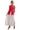 Vivid Red, variant on Women's Plus Size Boxy Stitch Cardigan Sweater Vest
