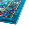 thumbnail image 6 of Rugs.com Calypso Collection Rug – 6 Ft Runner Navy Blue Medium Rug Perfect For Hallways, Entryways, 6 of 8