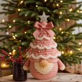 thumbnail image 2 of Crochet Bricolaje Navidad Kit Gnomes Kits Nave Navideña (material) Rosa, 2 of 9