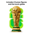 thumbnail image 4 of LEGO Editions FIFA World Cup Official Trophy Building Set - Kit for Display in Bedroom, Home Office, Book Shelf - Soccer Fans Collectible - W/ World Cup 2026 Minifigure - Gift for Fans - 43020, 4 of 7