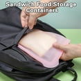 thumbnail image 4 of Food Preserve Bag Heat-Resistant Large Capacity Good Toughness Fresh-keeping Silicone Sandwich Snack Sealed Bag Home Supply, 4 of 12