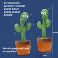 thumbnail image 4 of Peluche Cactus Juegos y Juguetes Xtellar Color Verde 120 Canciones, 4 of 4
