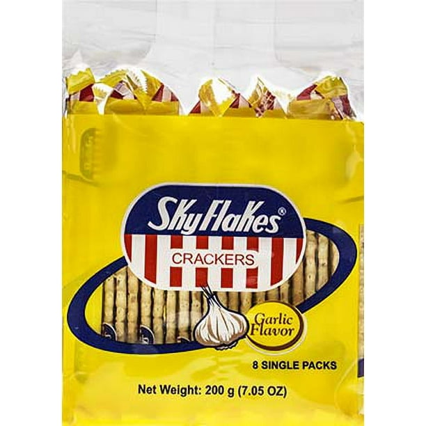 Skyflakes Crackers Garlic Flavour