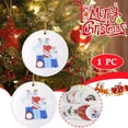 thumbnail image 1 of Ganfancp 2025 Home Custom Glass Glue Decoración de Navidad Regalo Colgante Liquidación 1 Colgante, 1 of 6