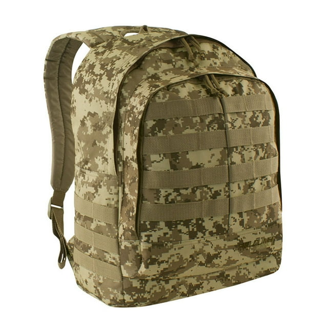 Fieldline Tactical Patrol Backpack, Digital Sand Camo, Beige, Unisex