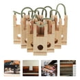 thumbnail image 1 of GOOHOCHY Khaki Wooden Trusses 10Set for Piano Components and Musical Instruments Repair, 1 of 5