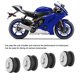 thumbnail image 3 of Motocicleta 10pcs Motocicletas Paches de Goma Kit Accesorios de Reemplazo de Reemplazo Adecuados para Carenado de, 3 of 7