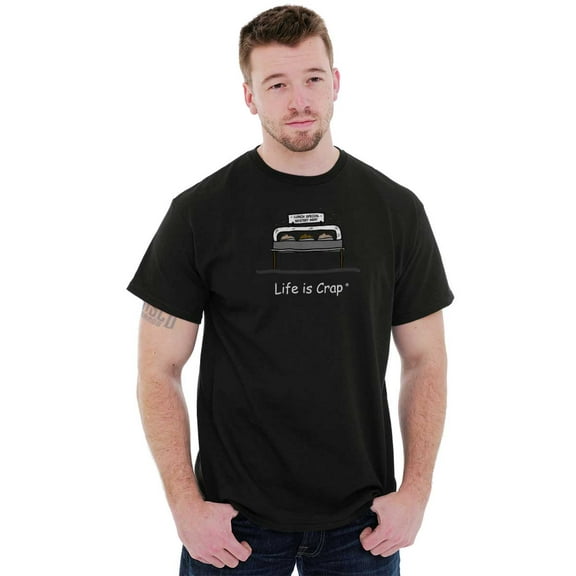 Mystery Meat Gross Food Funny Novelty Men's Graphic T Shirt Tees Brisco Brands S