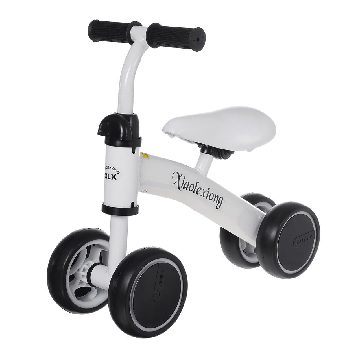 Kids Baby Balance Bike 4 Wheels for Indoors & Outdoors Perfect Size for
