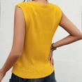 thumbnail image 7 of JIUKE Sweater Vests for Women Crochet Sleeveless Knit Top Hollow out Crewneck Loose Pullover Top, 7 of 7