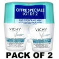 thumbnail image 1 of Vichy Antisudorifique Intensif 48 H Anti-Traces Blanches et Jaunes Désodorisant 2 X 50 ml, 1 of 5