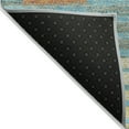 thumbnail image 3 of Addison Rugs Chantille Indoor/Outdoor Transitional Stripes Teal Washable Rectangle Rug, 5' x 7'6", 3 of 6