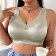thumbnail image 5 of PBFRDSJ Plus Size Sports Bras for Women Wireless Push-Up Seamless Bra for Seniors Full Coverage Soft Comfort Jelly Bralettes, 5 of 8