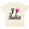 thumbnail image 3 of Inktastic I Heart Ballet Dance Ballerina Girls Toddler T-Shirt, 3 of 5