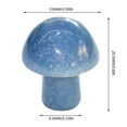 thumbnail image 2 of Christmas Gifts Clearance! Modern Christmas Ornaments Crystal Mushroom Flower Pot Fish Tank Ornaments (36-Huang Dongling 0) Please Try To Choose The Same Color as The Picture for Shipment, And, 2 of 3