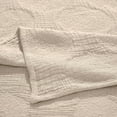 thumbnail image 6 of Superior Tanta Cotton Woven Coverlet, Queen, Beige, 6 of 11