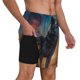 thumbnail image 2 of Fotbe Moonlit Night Sky Wolf Traje de Baño para Hombre – Shorts de Natación de Secado Rápido con Forro y Bolsillos-X-Large, 2 of 6